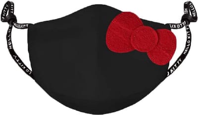 Herbruikbaar Strik Gezichtsmasker Katoen - Wasbaar Mondkapje met Strikje