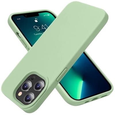 geschikt voor iPhone 15 Plus Hoesje Siliconen - Soft Touch Telefoonhoesje - geschikt voor iPhone 15 Plus Silicone Case met zachte voering - Mobiq Liquid Silicone Case Hoesje geschikt voor iPhone 15 Plus mintgroen