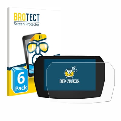 BROTECT - Screenprotector voor Ducati Streetfighter V2 2025 - Folie Beschermfolie transparant 6 Stuks