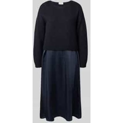 Midi-jurk in dubbele-laagjeslook