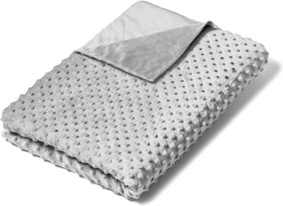 Hoes voor verzwaringsdeken 135x200 cm van zachte Minky fleece stof