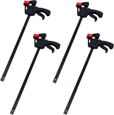 Snelle Klemmen - Bar Klemmen Spreider - Werkstukken Klemmen - Quick Release Functie - 18 Inch - Zwart