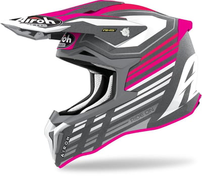 Airoh Strycker Shaded Flat Pink L