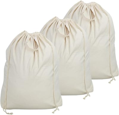 Waszakken met trekkoord, wasmand, hendelvoerzakken voor college-slaapzaal, appartement, hotel, wasserij, schone en droge winkel enz.