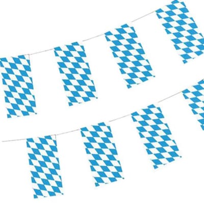 Oktoberfest wimpelketting Bierkönig 10m
