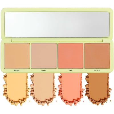 Made By Mitchell Eyelights Brightening Powder Palette (Various Shades) - Firelight
