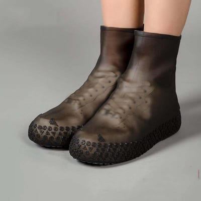 Siliconen Outdoor Overschoen Latex Rijlaarzen Cover Herbruikbare Stofkap Waterdicht Dikke Antislip Slijtvaste Voetbescherming 41-44