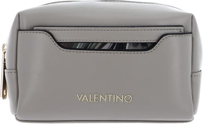 VALENTINO Toilettas Chamonix Re Soft Cosmetic Case Ghiaccio Grijs