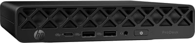 HP ProDesk 4 Mini G1i - Ultra 5-235T - 16GB - 512GB SSD - Wifi/BT- W11P NL - QWERTY US/int keyboard - 3 jaar onsite
