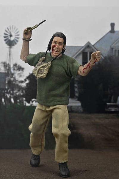 NECA Texas Chainsaw Massacre Clothed Action Figure The Hitchhiker 50th Anniversary 20 cm Action Figuur