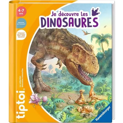 tiptoi, Interactief boek, Ik ontdek de dinosaurussen, 4 jaar, 13099013, Ravensburger
