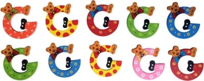 Kleine beren plakletter G (5cm)