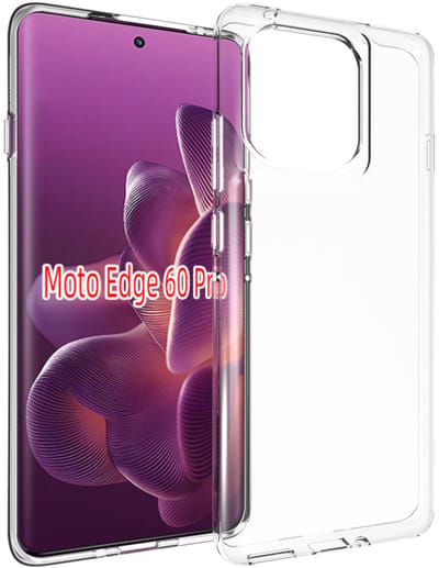 MobyDefend Hoesje - Geschikt voor Motorola Edge 60 Pro - Transparante TPU Backcover - Volledig Doorzichtig