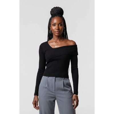 & Other Stories St Kiki Top Black Size: L | Long-Sleeved Tops Outlet | Dames | Zwart