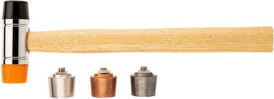 Uitdeukhamer - Ø 28mm - 250 gram - Met verwisselbare kop