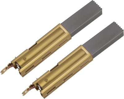 Dailygoods- Koolborstels 2 Stuks - 32mm x 11mm x 6.3mm - Compatibel met Karcher/Hoover/Vax - Carbon/Messing - Verbeterde Prestaties - MPN 230260 - Motorborstels