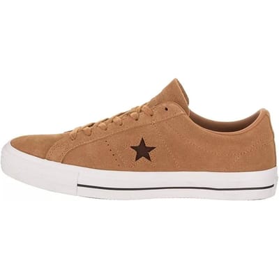 Converse One Star Pro Ox Raw Sugar Unisex Sneakers Bruin Dark-Clo 157900C 42.5 brown