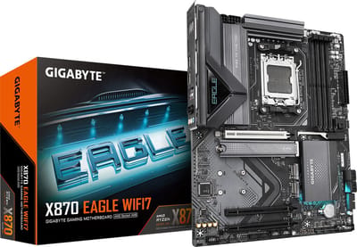 GIGABYTE X870 EAGLE WIFI7 Moederbord - AMD X870 - AMD AM5 - DDR5 RAM - ATX