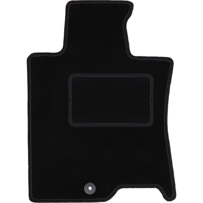 Bestuurdersmat zwart voor: Honda Accord VIII sedan, stationwagen, tourer (2008-2015)