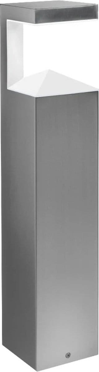 LEDVANCE Wand- en plafondarmatuur LED: voor grond, ENDURA STYLE PYRAMID / 9 W, 220…240 V, stralingshoek: 90, Warm wit, 3000 K, body materiaal: stainless steel, IP44