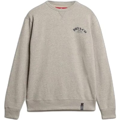 Superdry The Merchant Store Graphic Sweatshirt Grey Grootte: XL