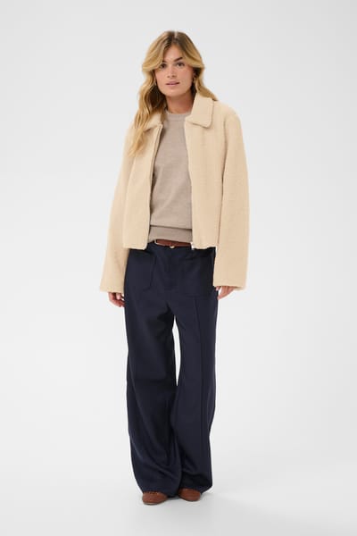 Saint Tropez OreenSZ Jacket Dames Jas - Seedpearl