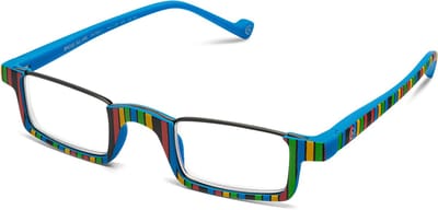 Leesbril Aptica Bridge Square-Rainbow-+1.00
