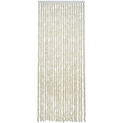 2LIF Martinique Wit-Zand Vliegengordijn deur - 90 x 210 cm