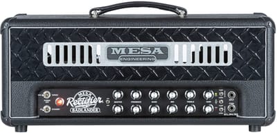 Mesa Boogie Badlander 50 Head Black Bronco Vinyl - Buizenversterker top voor elektrische gitaar