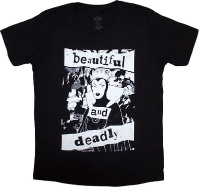 Disney Maleficent - Beautiful & Deadly Heren T-shirt - S - Zwart