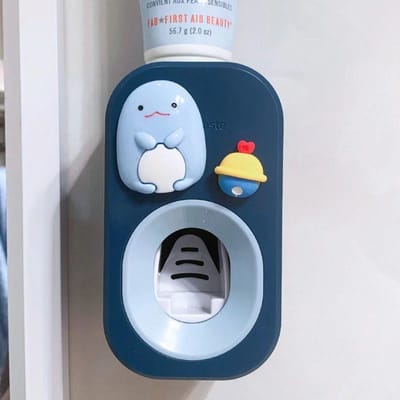 Automatische Tandpasta Knijper Voor Kinderen Huishoudelijke Tandpasta Dispenser Schattige Thuis Tandenborstelhouder Badkamer Accessoires