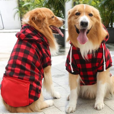 Hondenwinterjas Huisdierjas Ruit Omkeerbaar Vest Koud Weer Hondenkleding Huisdierkleding voor Kleine Middelgrote Grote Honden XS(0.5-2kg)