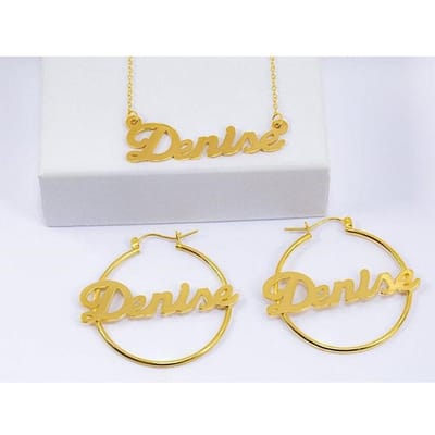 30mm -100mm Custom Bamboe Hoepel Oorbellen Custom Naam Oorbellen Bamboe Stijl Persoonlijkheid Oorbellen Met Statement Woorden Hiphop Sexy goud