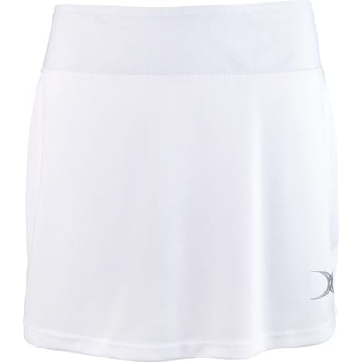 Gilbert Netball Eclipse Skort - W 6 - Wit