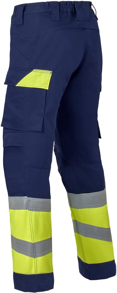 HAVEP Werkbroek Multiprotector 80567 - Marine/Fluo Geel - 52