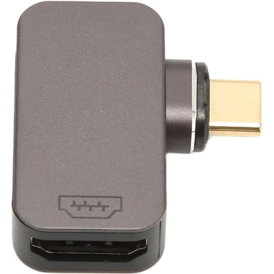 Adaptateur Interface Multimédia HD vers Type C 24 broches 4K 60Hz Convertisseur Vidéo Magnétique pour Ordinateur Portable Téléphone