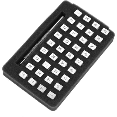 36 Stuks Stalen Letter Cijfer Leer Stempel Gereedschap voor DIY Leer Ambacht Afdrukken 6mm 3MM