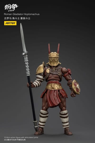 Joy Toy (CN) Strife Action Figure 1/18 Roman Gladiator Hoplomachus 11 cm Action Figuur
