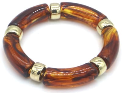 armband - kralen - goud detail - cadeautip - kerst