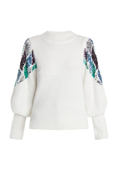 IZIA Jumper Dames wit
