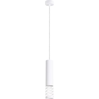 Sollux Lighting Hanglamp Lami - GU10 - wit - staal - 8x8x125cm