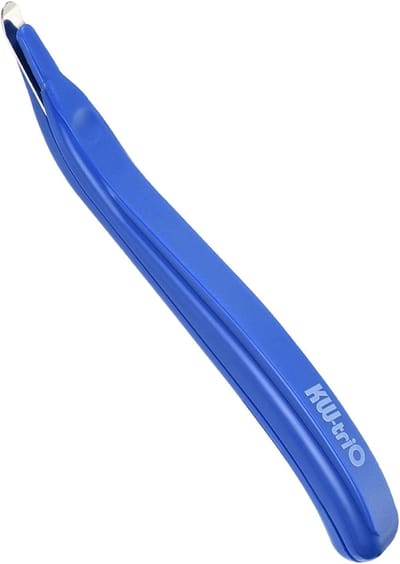 1 Stuk Staple Remover - Magneet Heftang voor het Verwijderen van Nietjes, Ideaal voor Kantoor en Thuisgebruik, Blauw