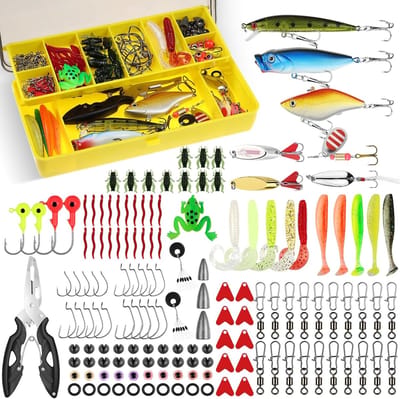 Kunstaas Roofvis – Crankbait – Roofvis Lure - visgerei set