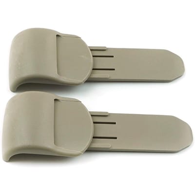 BDP1025 2 stuks Achterruitgordijn Zonneklep Blind Zonneklep Haak Houder Handvat Clips voor Renault Megane MK2 Fluence Samsung SM3