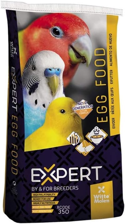 Vogelvoer - Eivoer - Extra Voeding - Verbeterde Formule - 10 kg - Geel