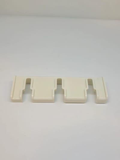 Jumada's - Handige tandenborstelhouder - Snoerhouder - Kabelhouder - Badkamerhaak - Opbergrek - Scheermeshouder - Wit - Plastic - Zelfklevende kabelhouder - Badkamer accessoires - Tandenborstelrek - Plakstrip