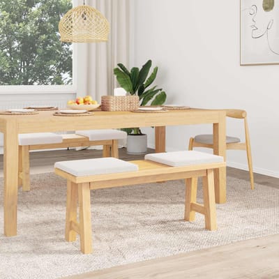 vidaXL - Bankkussen - 4 - st - Sherpa - Stof - Crèmekleurig - Diepte - 35 - cm