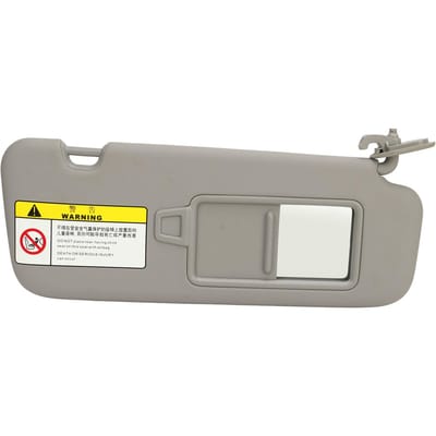 Pare-soleil côté passager avec miroir 85220 F0100TTX pour Elantra AD 2016 à 2019 Gris gray