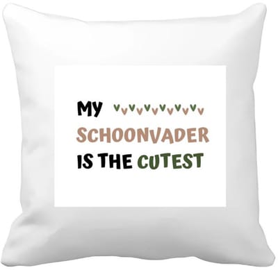 Akyol - my schoonvader is the cutest Kussen hoes - Papa - schattige schoonvader - vader cadeautjes - vaderdag - verjaardagscadeau - verjaardag - cadeau - geschenk - kado - gift - vader artikelen - 40 bij 40 cm