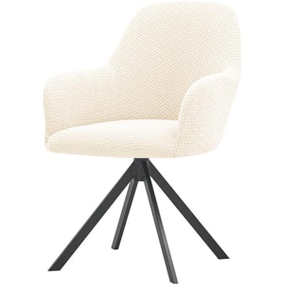 1/2 stuks Jacquard Hoge Fauteuilhoezen Effen Kleur Eetkamerstoel Overtrekken Stretch Kantoor Schommelstoelhoes voor Hotel Koffie Huis 1pc